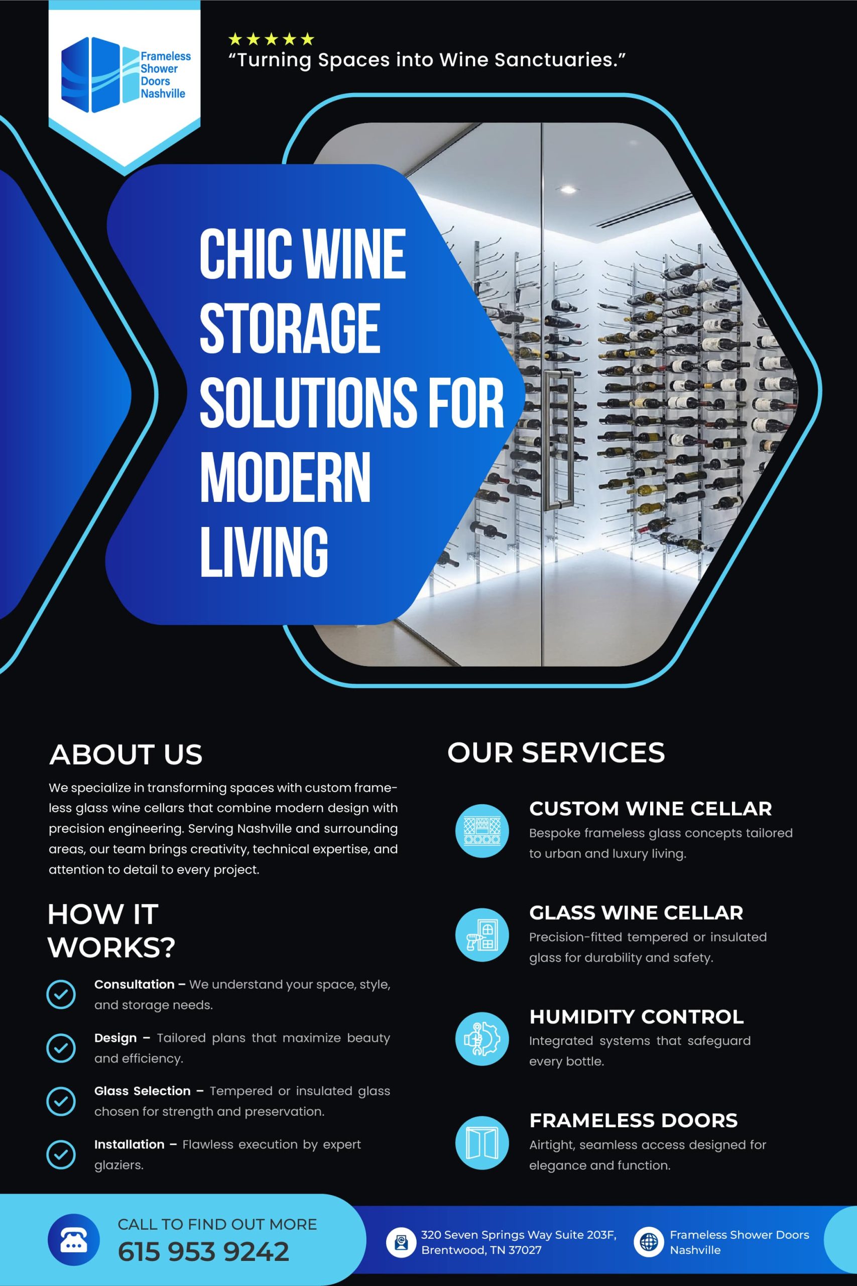 Chic Wine Storage Solutions In The Gulch Condos